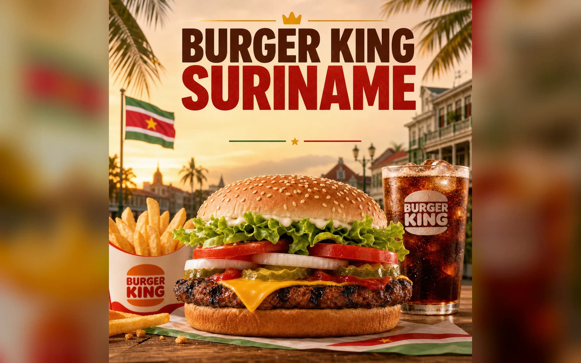 Burger King Suriname on Alpha