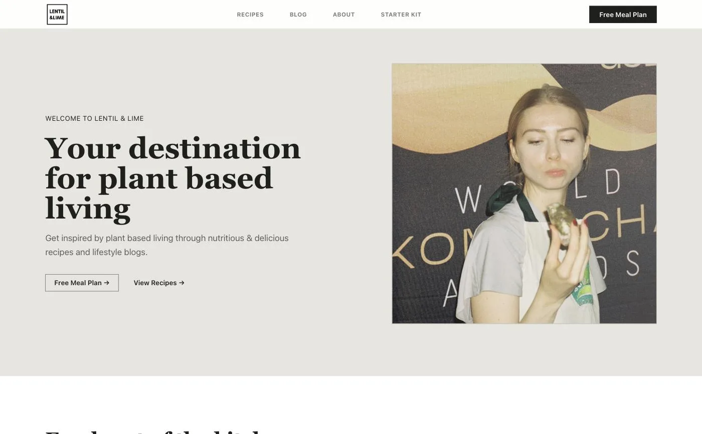 Lentil & Lime