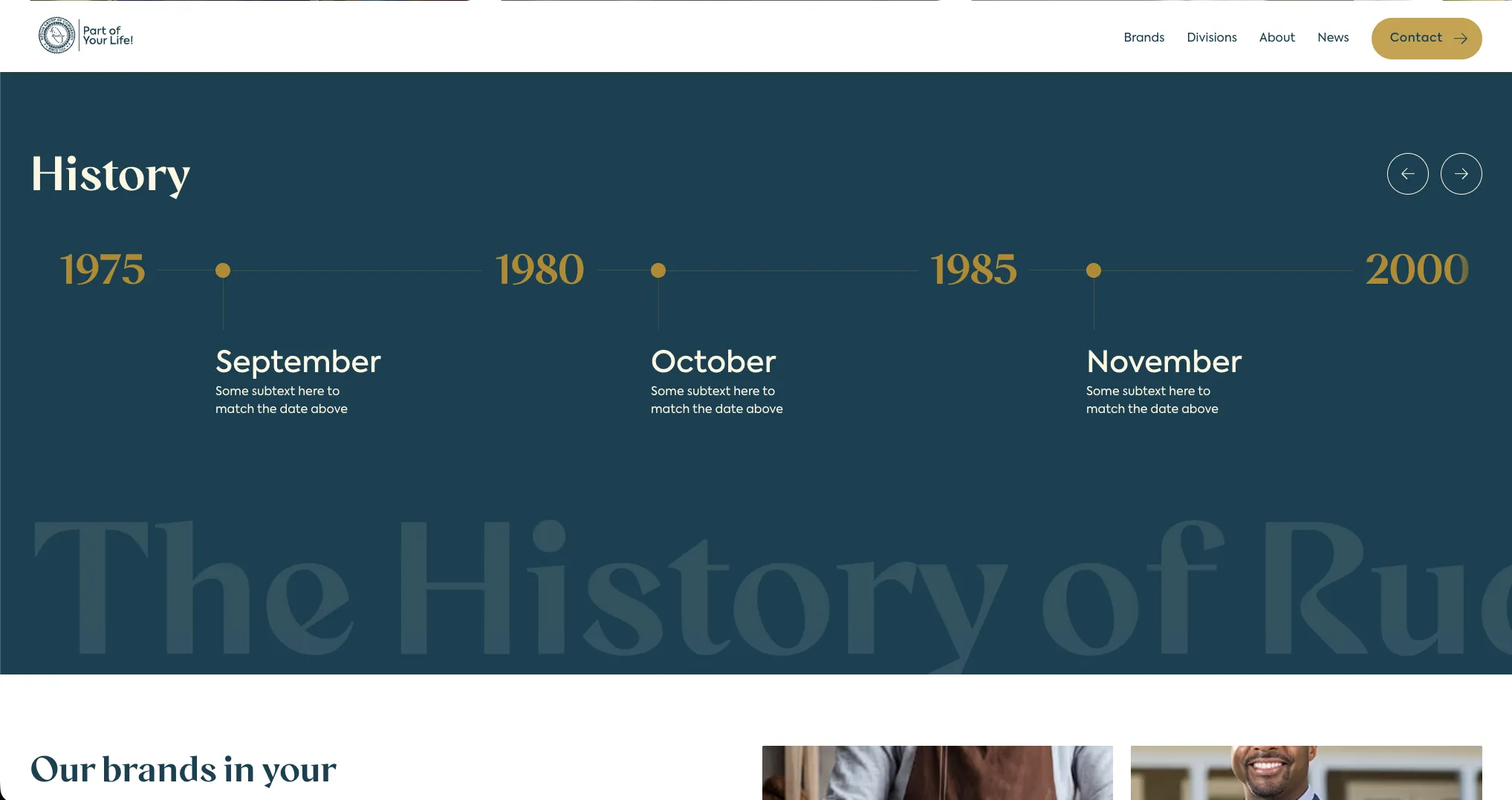 Corporate Website