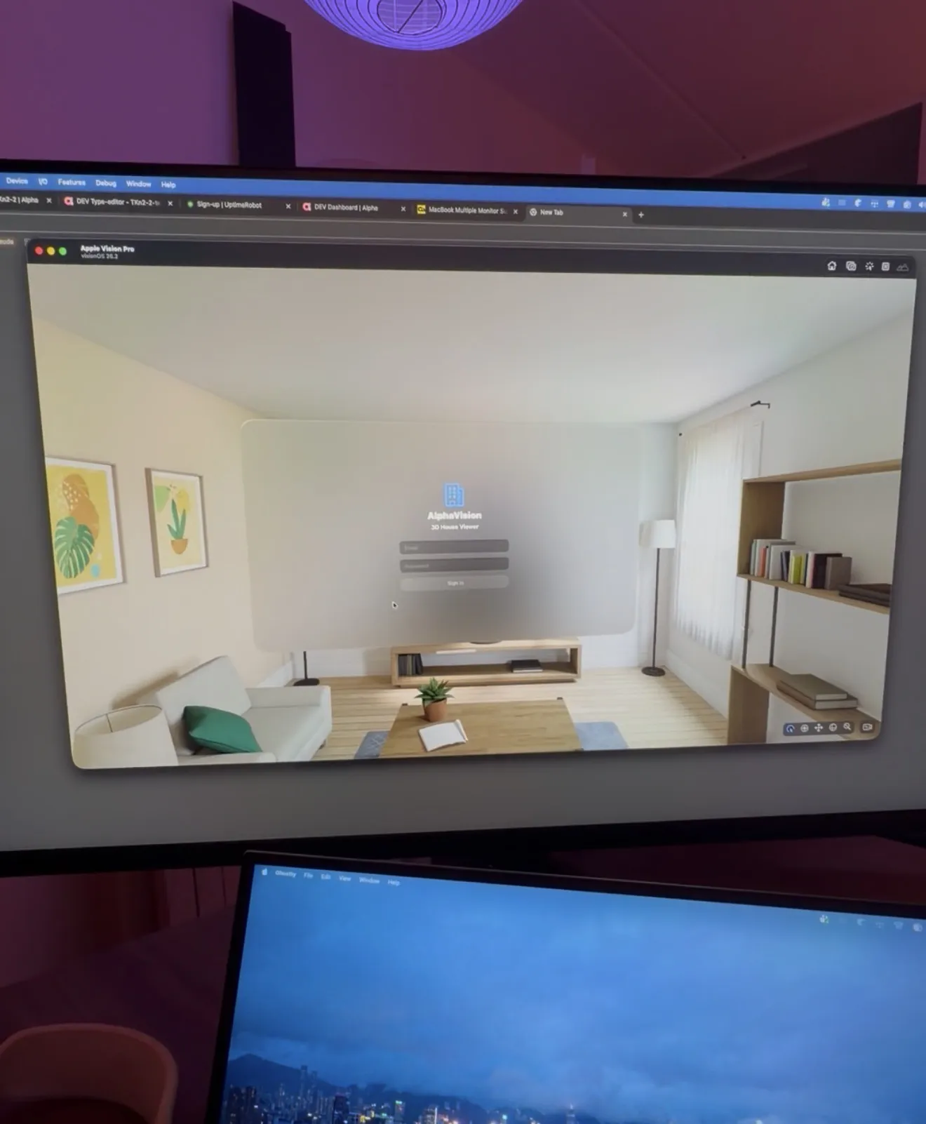 Building a Vision Pro App for Real-Time Home Walkthroughs